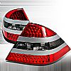 Mercedes Benz S Class W220 1999-2004 Smoke LED Tail Lights 