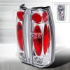 Chevrolet Full Size Pickup  1988-1998 Chrome Euro Tail Lights 