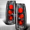 Chevrolet Full Size Pickup   1988-1998 Euro Tail Lights - Chrome  