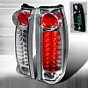 Chevrolet Full Size Pickup  1988-1998 Chrome LED Tail Lights 