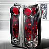 Cadillac Escalade  1999-2000 Smoke Euro Tail Lights 