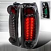 Cadillac Escalade  1999-2000 Smoke LED Tail Lights 