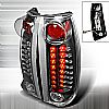 Cadillac Escalade  1999-2000 Black LED Tail Lights 