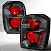 Dodge Caliber  2007-2012 Black Euro Tail Lights 