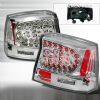 Dodge Charger  2005-2008 Chrome LED Tail Lights 