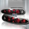 Chevrolet Camaro  1993-2002 Black Euro Tail Lights 