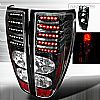 Gmc Canyon  2004-2012 Black LED Tail Lights 