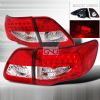 Toyota Corolla  2009-2010 Red LED Tail Lights 
