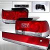 Toyota Corolla  1993-1997 Chrome Euro Tail Lights 