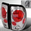 Dodge Dakota  1997-2004 Chrome Euro Tail Lights 