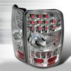 Gmc Yukon  2000-2006 Chrome LED Tail Lights 