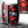 Chevrolet Tahoe  2000-2006 Black Euro Tail Lights 