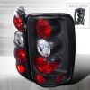 Gmc Yukon  2000-2006 Black Euro Tail Lights 