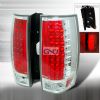 Chevrolet Tahoe  2007-2010 Chrome LED Tail Lights 