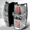 Gmc Yukon  2007-2011 Chrome LED Tail Lights 