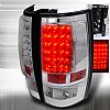 Gmc Yukon  2007-2010 Chrome LED Tail Lights 