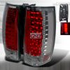 Chevrolet Tahoe  2007-2010 Chrome LED Tail Lights 