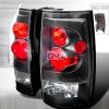 Gmc Yukon  2007-2010 Black Euro Tail Lights 