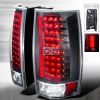 Gmc Yukon  2007-2010 Chrome LED Tail Lights 