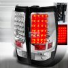 Gmc Yukon  2007-2010 Black LED Tail Lights 