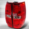 Chevrolet Tahoe  2007-2010 Red LED Tail Lights 