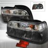 Bmw 3 Series 2 Door 1992-1998 Chrome Euro Tail Lights 