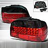 Bmw 7 Series E38 1995-2001 Red / Smoke LED Tail Lights 