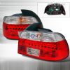 Bmw 5 Series E39 1996-2000 Red LED Tail Lights 