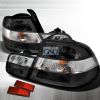 Bmw 3 Series 2 Door 2000-2003 Chrome Euro Tail Lights 