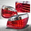 Bmw 5 Series 2004-2011E60 LED Tail Lights Chrome 