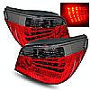 Bmw 5 Series E60 2004-2009 Smoke LED Tail Lights 