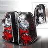Ford Escape  2001-2006 Black Euro Tail Lights 