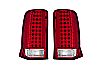 Cadillac Escalade  2002-2004 Red LED Tail Lights 