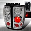 Ford Expedition  1997-2002 Chrome LED Tail Lights 