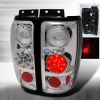 Ford Expedition 1997-2002 LED Tail Lights -  Chrome 