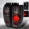 Ford Expedition  1997-2002 Smoke LED Tail Lights 