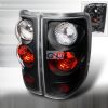 Ford F150  2004-2008 Black Euro Tail Lights 