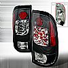 Ford Super Duty  1999-2007 Black LED Tail Lights 