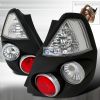 Honda Honda Fit  2006-2008 Black Euro Tail Lights 