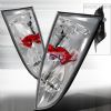 Ford Focus  2000-2004 Chrome Euro Tail Lights 