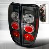 Nissan Frontier  2005-2012 Black Euro Tail Lights 