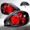 Pontiac Grand Am  1999-2005 Black Euro Tail Lights 