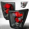 Jeep Grand Cherokee  2005-2006 Black Euro Tail Lights 