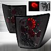 Jeep Grand Cherokee 2005-2007 Chrome Housing, Smoked Lens LED Tail Lights