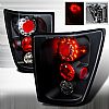 Jeep Grand Cherokee 2005-2007 Black Housing LED Tail Lights