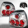 Volkswagen Golf  1993-1998 Chrome Euro Tail Lights 