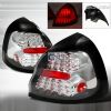 Pontiac Grand Prix 2004-2007 LED Tail Lights -  Chrome 