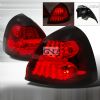 Pontiac Grand Prix 2004-2007 LED Tail Lights -  Red 