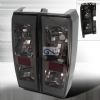 Hummer H3   2006-2007 Euro Tail Lights - Smoke  