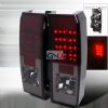 Hummer H3 2006-2007 LED Tail Lights -  Smoke 